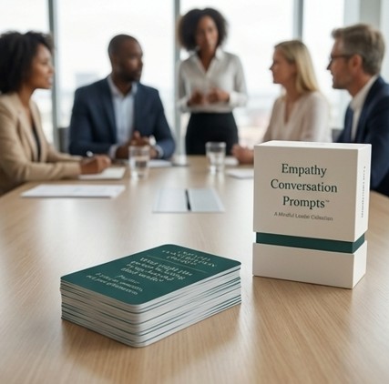 Empathy Conversation Prompts used in a team meeting