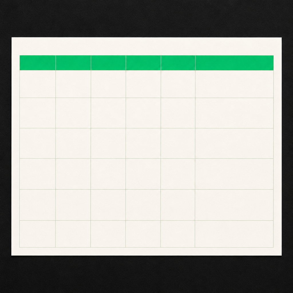 Personal Delegation Action Plan Template