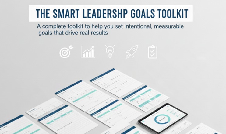 The SMART Leadership Goals Toolkit — five worksheets and planners